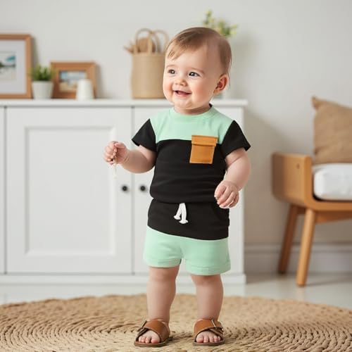 Toddler Boys Summer Outfit Set