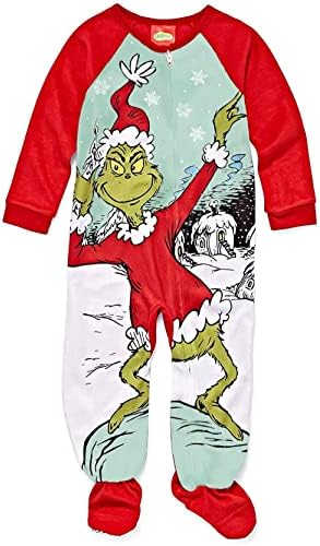 The Grinch Toddler Pajamas Christmas Short