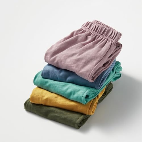 WATOCHE Toddler 3 Pack Soft Cotton Bloomers Sweatpants