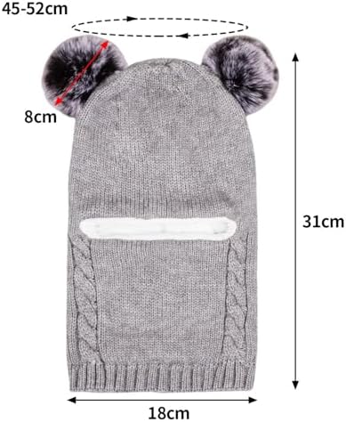 Warm Winter Kids Hats with Earflaps for Toddlers above