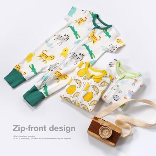 Soft Unisex Footless Pajamas for Babies