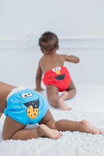 Sesame Street Elmo Oscar and Grouch Diaper Covers
