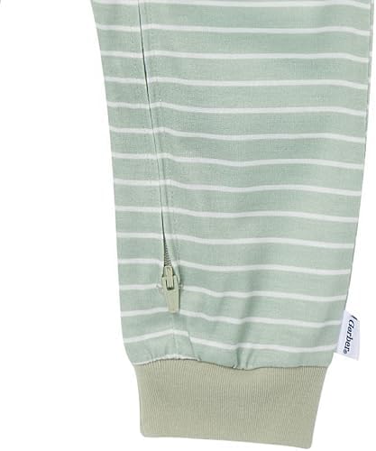 Gerberloose-fit polyester jersey footless pajamas for growing little boys