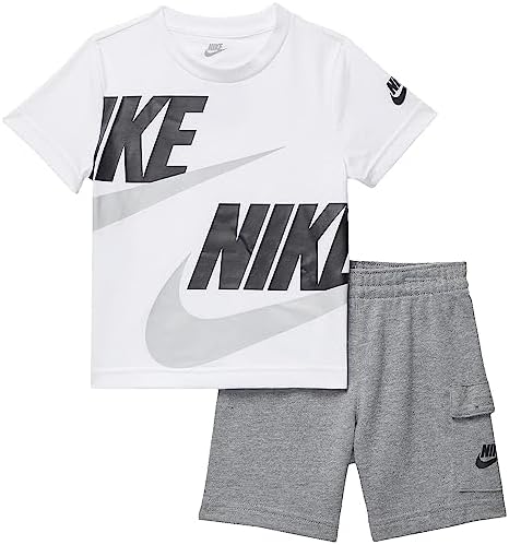 Nike Baby Boys Sportswear T-Shirt and Cargo Shorts Set Toddler