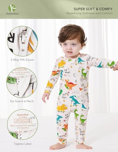 fila BambooBud Baby Functional Romper SoftStretchy and Durable Design