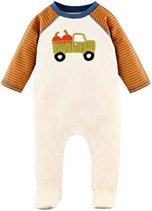 Mud Pie Boys Crochet Baby Sleeper cozyemie