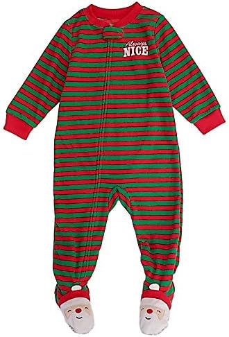 Carters Infant Toddler Boys Always Nice Christmas 24M Green