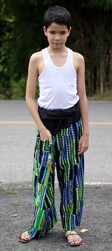 Thiefs Choice Thai Fisherman Hire Wrap Pants for Boys