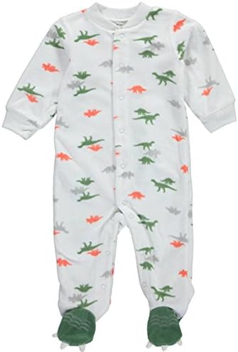 Carters Baby Boys Microfleece Snaps Footie