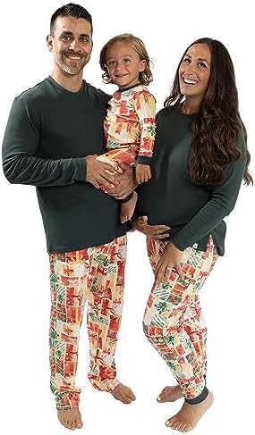 Burts Bees Baby Family Christmas Pajama Matching Set