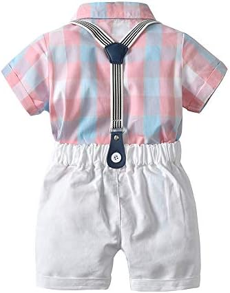 Boarnseorl Gentleman Outfits Baby Boys Set 3M to 3Yr