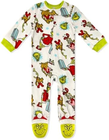 Grinch Family Pajama Onesie