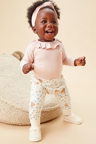 MORI Baby Bear Print Joggers - Soft Bamboo Cotton Blend