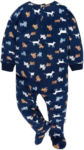 Gerber Baby Boys Flame Resistant Fleece Sleepers 3-Pack