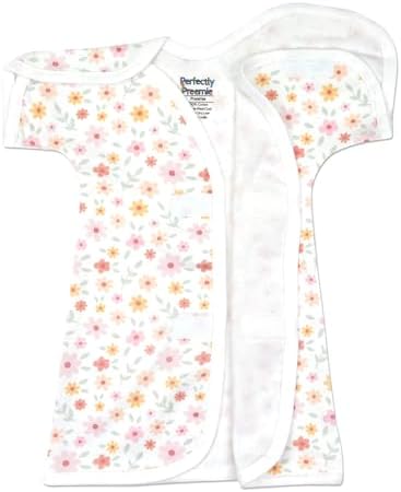 PerfectlyComfortable Open-Shoulder NICU Gown for Newborns