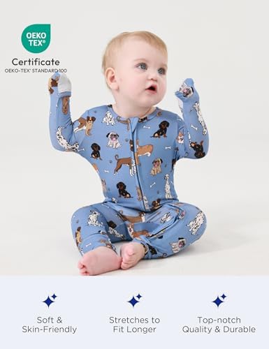 EASWEET Bamboo Pajamas Snug Soft Washable