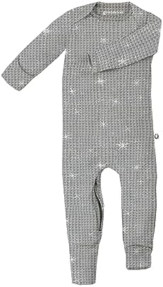 Comfortable Diaper-Zipper Footie Romper for Baby