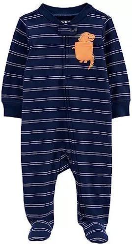 Cotton Sleep N Play with Built-in Footies