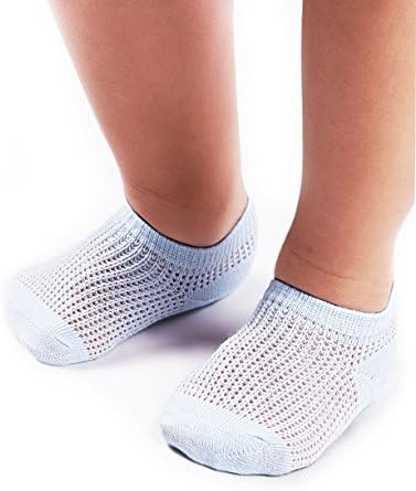 5 Pair Comfortable No-Show Ankle Socks for Babies