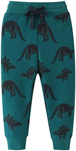 Little Boys Dinosaur provocateur Joggers in Elastic Pants