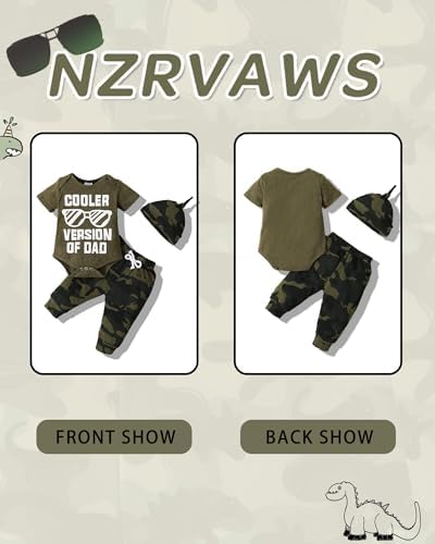 NZRVAWS Baby Romper Pants Set 0-18 Months Letter Printed Soft Stylish