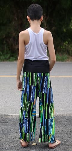 Thiefs Choice Thai Fisherman Hire Wrap Pants for Boys