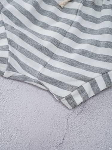 iiniim Baby Boy Cotton Striped Bloomers Harem Shorts