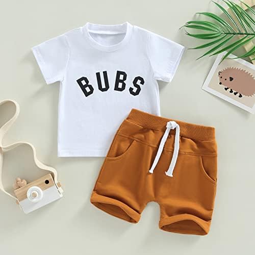 Perfectly Pordered Newborn Summer Outfit for Baby Boy