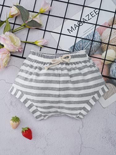 iiniim Baby Boy Cotton Striped Bloomers Harem Shorts