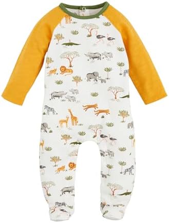 Mud Pie Baby Boys Safari Print Sleeper - Soft Comfortable and Reliable