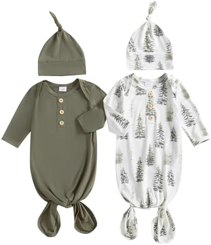 Adorable Newborn Sleepwear for Baby Boy and Girl