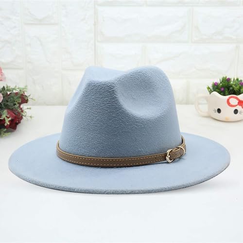 Classic Wide Brim Fedora Hat for Kids