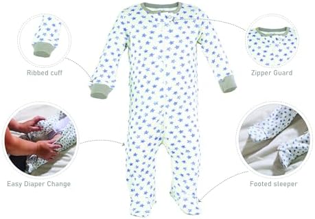 Stunning 4-Piece Baby Sleepwear Set for Boys