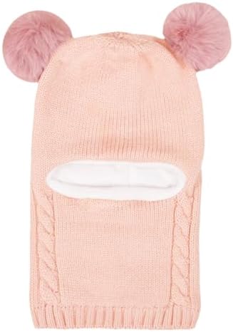 Winter Warm Hat Scarf Set for Toddler Babies