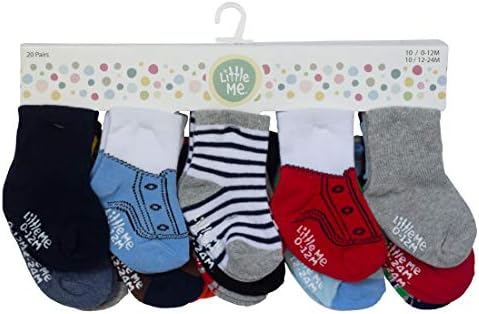Little Me Baby Boys Ankle Socks Assorted