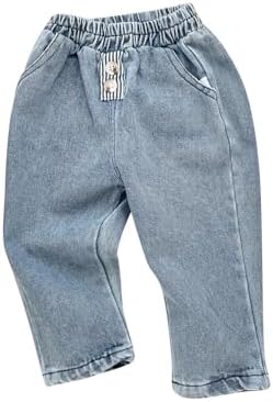 Wide Leg Cotton Trousers for Toddlers
