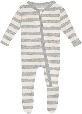 KicKee Baby Footie Bamboo Viscose Spandex Mix