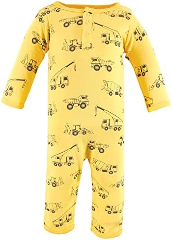 Hudson Baby Soft Cotton Rompers for Little Girls