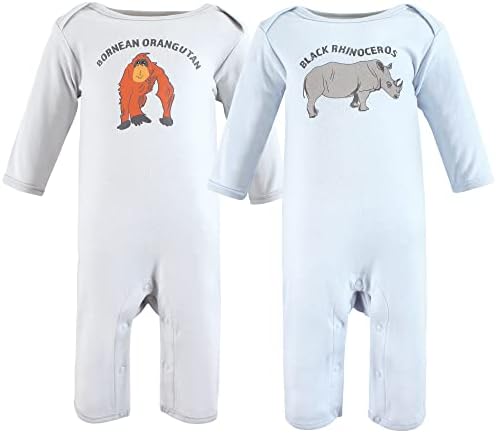 Hudson BabyTouched by Nature - Organic Cotton Romper for Baby Girls