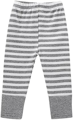 Soft Cotton Striped Leggings for Newborn Baby Boys Girls