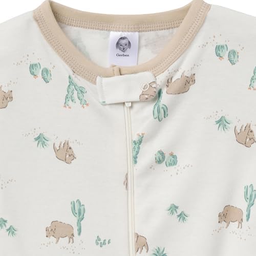 Gerber Baby Boys 4-Pack Footed Pajamas for Kids