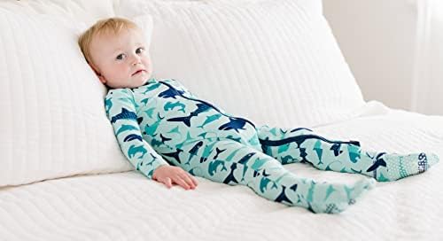 KicKee Baby Footie with 2-Way ZipperPerfect for Swaddling