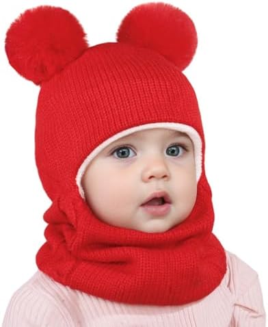 Generic Winter Stretchy Soft Beanie for Kids