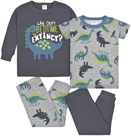 Gerber Baby Boys Toddler Snug Fit Pajama Set Safe Sleep with Cute Design