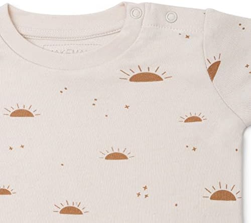 MakeMake Organics GOTS Certified Organic Cotton Baby Outfit for Infants