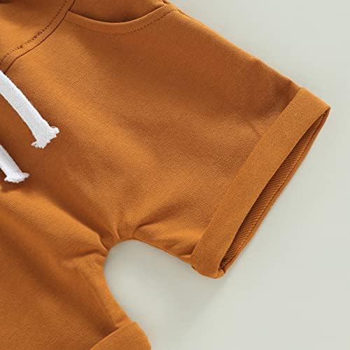 Perfectly Pordered Newborn Summer Outfit for Baby Boy