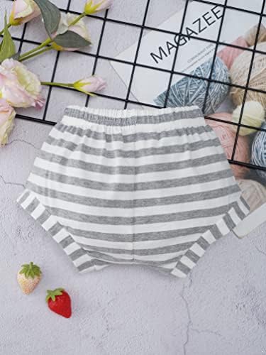 iiniim Baby Boy Cotton Striped Bloomers Harem Shorts