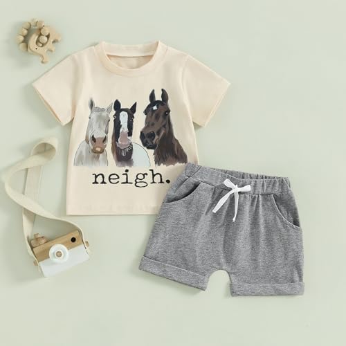 Farmer Life Toddler Boy Summer Outfit