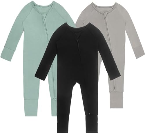 Bamboo Rayon Pajamas with Two-Way Zipper