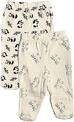 Maple Clothing Organic Cotton Baby Pants Footed GOTSCertified